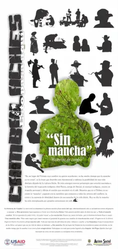 Sin mancha poster
